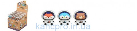 Точилка  фігурка SPACE TEAM, 1 отв., 60х35х32мм ZB.5596