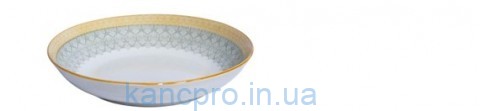 Тарелка керамическая с узором  D18*3см 4886-8