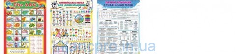 Плакат "Плакат-помічник з української мови"