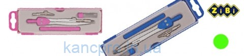 Готовальня 4 предмета BASIS, зеленый  ZB.5303BS-04