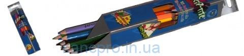 Карандаши цветные  12цв*2 ДВУХСТОРОН. Marco "Grip-rite"№9121-12CB акв+кист