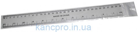 Линейка 30см пластик JOBMAX BM.5829-30