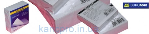 Блок бумаги Белый 80*80 200л  клееный JOBMAX   BM.2206