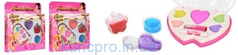 Косметика M 0301 U/R (96шт) тени, блестки, помада, блеск, в кор-ке, 19,5-20,5-3см