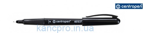 Маркер  д/CD/DVD/BD CENTROPEN, 0.6мм,спирт.осн., черн., 4616, CD