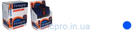 Ручка Cello (finegrip)  388  син(БЛИСТЕР)