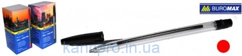 Ручка шар. BM.8117-03 красн (тип.Корвина) 0,7мм