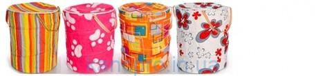 Корзина для игрушек M 1302 (50шт) диам.45см,высота48см,крышка-молн,ручки,микс вид,в кульке,45-45-1см
