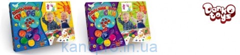 КРАСКИ ПАЛЬЧИКОВЫЕ (Большая) 12 видов ассорти в уп.Danko Toys (РК-01)