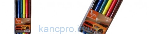 Фломастер  6цв "Авто"   ФЛ43-2, УМКА