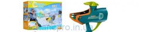 Снежное оружие MS 1276 (12шт) 2в1(игра), 34см, шарики5шт,5,5см, 2цв, в кор-ке,36-28-10,5см