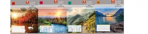 Тетрадь 48л = Твердая 82573 ПРИРОДА Тетрада