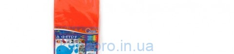 HQ400-033/5691 Фетр SOFT 400GSM 2,2мм "Ярко-оранжевый" 10PC/OPP A4