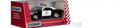 Машинка KT 5341 WP (24шт) металл,инер-я,полиция,1:37,12,5см,откр. дв,рез.колес, в кор-ке,16-7-8см