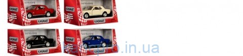 Машинка KT 5351 W (24шт) металл, инер-я, 1:36, 12,5см, в кор-ке, 16-7.5-8см