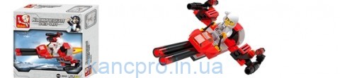 Конструктор SLUBAN M38-B0321 (64шт) космическая серия, космолет, фигурка, 72дет,в кор-ке,14-14-4,5см