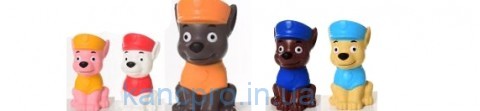 Игрушка MS 2175 /2169(50шт) ЩП, сквиши, собачка, 11-14см, антистресс, 5видов, в кульке, 11-7-7см