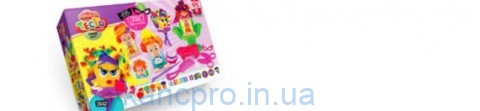 Н-р д/ творчества СТИЛИСТ-парикмахер 15цв. 450гр.  Danko Toys (TMD-13-01)