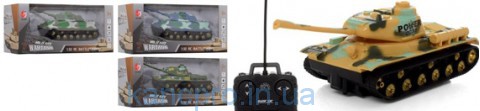 Танк 163-E8034-5 (24шт) р/у, 26см, 1:32, звук, свет, 2вида(2цвета), на бат-ке, в кор-ке, 34-14-14см