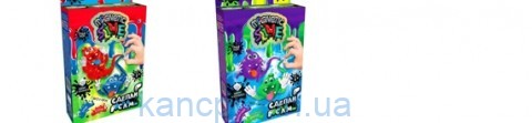 Н-р д/творчества Ручной Лизун (с Магнитом) (свет,в темноте) "CRAZY SLIME" Danko Toys (SLM-mg-02)