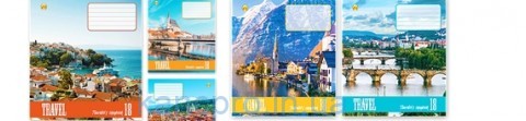 Тетрадь 18л # Твердая ТЕ01295 ПОДОРОЖ Тетрада