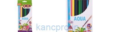 Карандаши цветные 12цв Акварель   ZB.2475  KIDS LINE