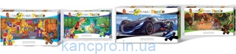 Пазл детский  44 эл-та"Panoramic Puzzle"  Двухсторонние Danko Toys (P-44)