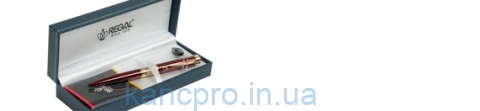 Шариковая ручка в подарочном футляре Regal R35501.L.B