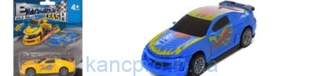 Машина YL68901-101 (120шт) инер-я, 9,5см, 2цвета, на листе, 15-12,5-3,5см