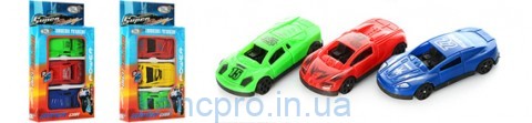 Набор машинок 1503B (480шт) 6см, микс видов, 3шт в кор-ке, 13-8-2см