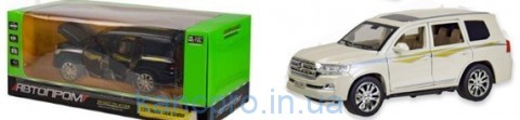 Машина метал 7690 (12шт/2) "АВТОПРОМ"1:24 Toyota,2 цвета, батар,свет,звук,двери откр.,в кор.28,5*14,