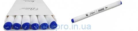 Скетч-маркер двухсторонний Marco Raffine 7800-6CB/118В Ultramarine (уп 6)