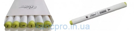 Скетч-маркер двухсторонний Marco Raffine 7800-6CB/915G Chartreuse green (уп 6)