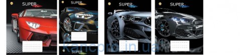 Тетрадь 24л = Твердая ТЕ52311 SUPER CAR Тетрада