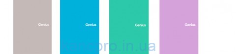 Тетрадь на спирали "Genius" A5   80л. КЛЕТКА  A5-080-6806k