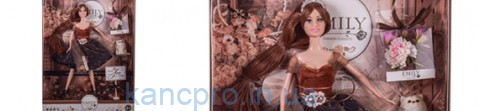 Кукла  "Emily"  2798/QJ106B (48шт/2) с аксессуарами, в кор. &ndash; 28.5*6.5*36 см, р-р игрушки &ndash; 29 см